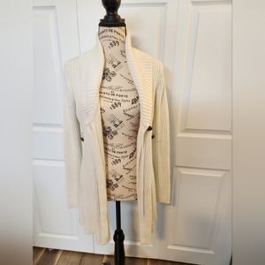 TakeOut cream button sweater size large